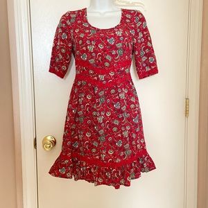Band Of Gypsies Floral Dress Boho Style XS
